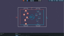 a screenshot of a toggle chat with hcli written in the center