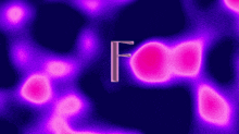 the word foo is on a purple background with pink bubbles