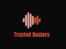 a logo that says trusted dealers on it