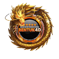 a logo for bentuk4d shows a dragon in a circle