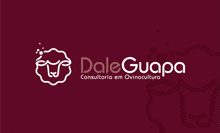 dale guapa consultoria em ovinocultura logo with a sheep on it