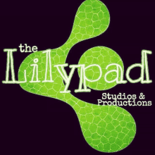 a logo for the lillypad studios & productions