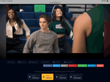 a screen shot of a movie with a man wearing a grizzlies sweater