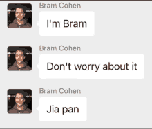 a screenshot of a conversation between bram cohen and bram cohen