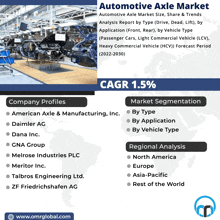 automotive axle market analysis report by type drive dead lift by application front rear by vehicle type passenger cars light commercial vehicle heavy commercial vehicle hcv