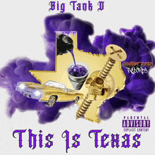 a poster for big tank y 's this is texas