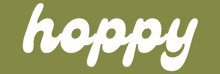 a green background with the word happy in white letters