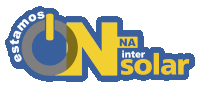 a logo that says estamos na inter solar on it