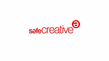 a white background with a red safe creative logo on it