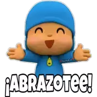 a picture of a cartoon character with the words abrazotee