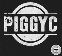 a logo for a company called piggyc with a picture of a pig