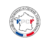 a logo with a map of france and the word fpcf