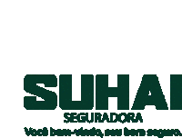 a logo for suhai seguradora says você bem-vindo