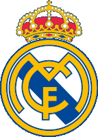 the real madrid logo has a crown on top