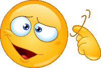 a cartoon smiley face is holding a string in his hand