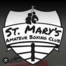 the logo for st mary 's amateur boxing club