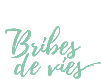 a white background with the words tribes de vies written in green