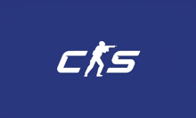 a logo for a company called cks with a soldier pointing a gun