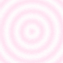 a pink swirl on a white background that looks like a hypnotic spiral .