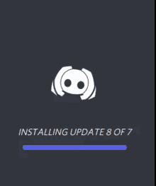 a loading screen shows that the update is being installed .