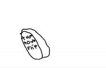 a black and white drawing of a flip flop with the words true tooth flip written on it