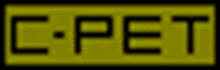 a yellow sign with black letters that says c-pet