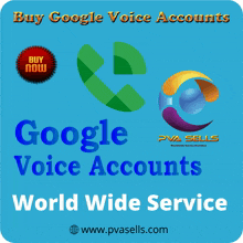 a google voice accounts world wide service ad