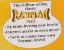 rayman plus has 24 brain busting new levels , internet access to even more , and tools to create your own rayman levels .