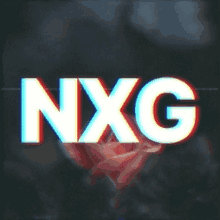 the word nxg is displayed on a black background