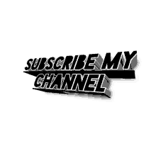 a logo for a channel that says subscribe my channel