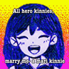 all hero kinnies marry me a mari kinnie meme