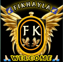 a logo for a company called fikhayla welcome