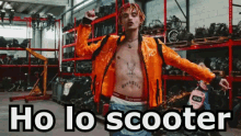 Drefgold Rapper Scooter Moto Ho Lo Scooter GIF