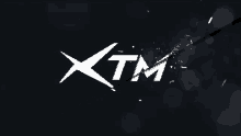 a black background with a white x and the word xtm