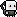 a pixel art drawing of a panda bear with a black and white face .