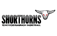 a logo for shorthorns ts herzogenaurch basketball