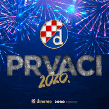 the word prvaci is on a blue background with fireworks in the background