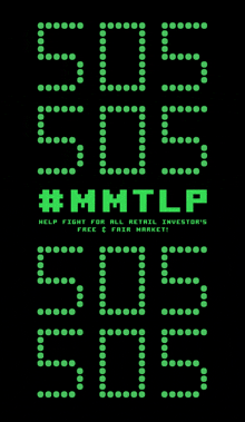 a poster that says #mmtlp help fight for all retail investors