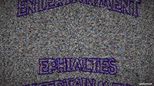 a purple and gray background with the words ephialities written on it