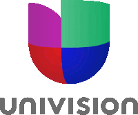 a logo for a company called univision with a red green and blue u