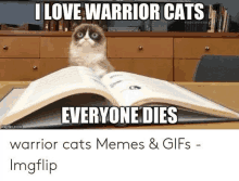 i love warrior cats everyone dies warrior cats memes & gifs imgflip