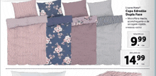 a livano home duvet cover set is 14.99