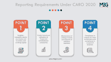 a graphic explaining reporting requirements under caro 2020