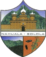 the coat of arms of nahuala solola has a picture of a church