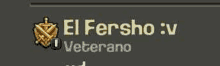 a screenshot of a video game with the name el fersho written on it