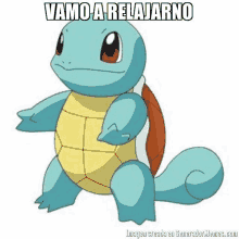 squirtle from pokemon is a cartoon turtle with a red eye and a brown shell .