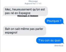 a screenshot of a text message between mec and bah