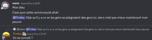 a screenshot of a discord conversation between wave mon dieu and firelex