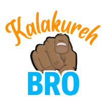 a cartoon hand pointing with the words kalakureh bro below it