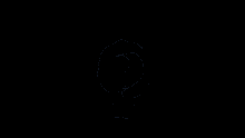 a blue lightning bolt in a circle with the word alianza in the center
